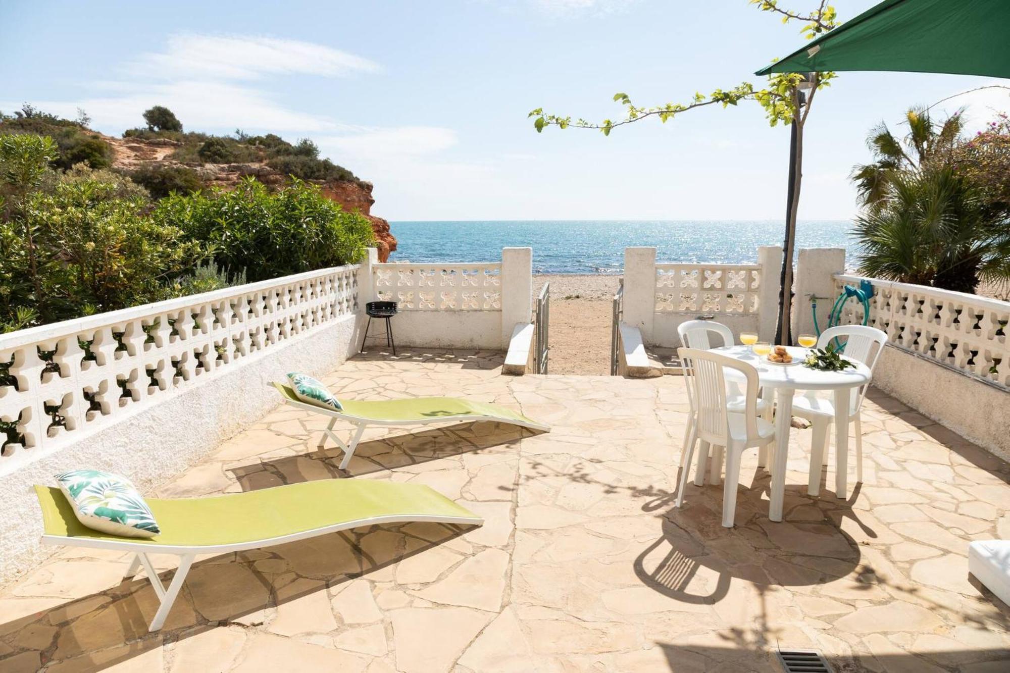 Mistral - Adosado En L'Ampolla Con Acceso Directo Al Mar - Deltavacaciones Villa Luaran gambar