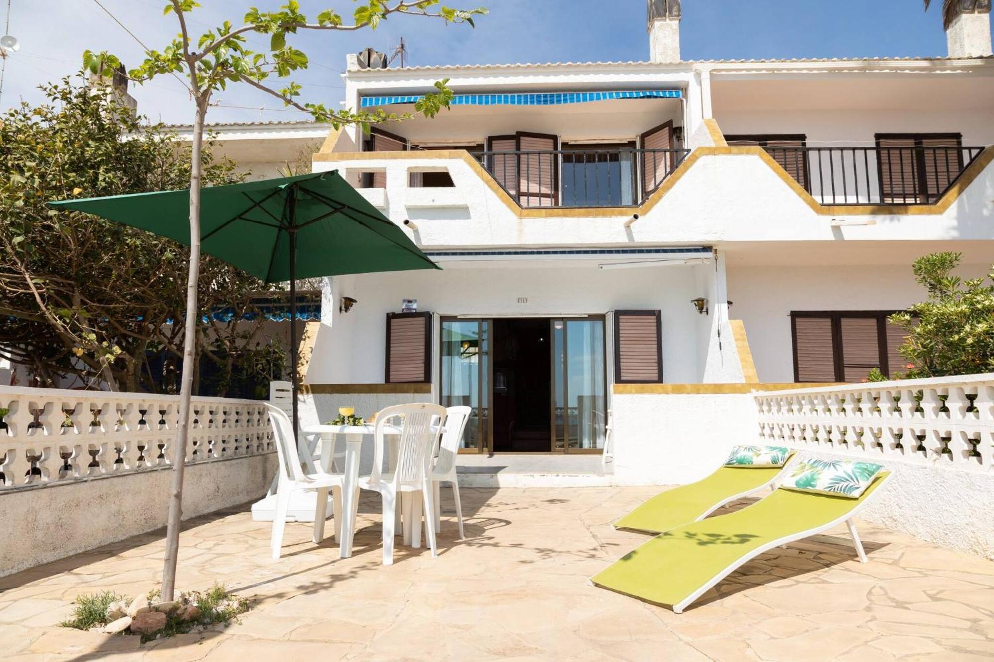 Mistral - Adosado En L'Ampolla Con Acceso Directo Al Mar - Deltavacaciones Villa Luaran gambar